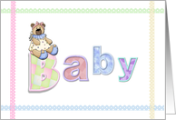 Baby Congratulations card