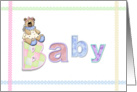 Baby Congratulations card