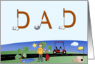 Father’s Day Golf card