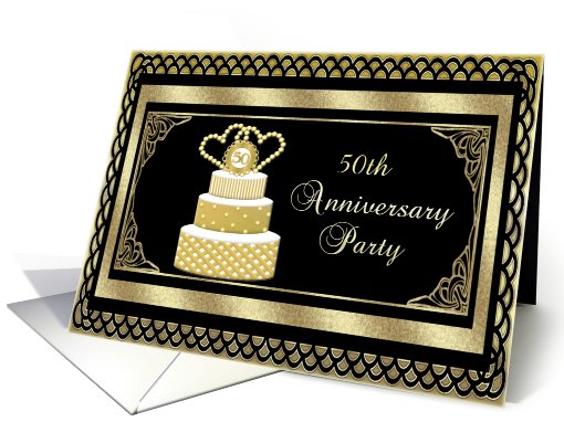 50th Anniversary Party card (438243)