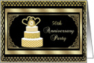50th Anniversary Party card