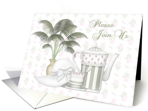 Tea Party Invitation card (438555)