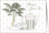 Tea Party Invitation card