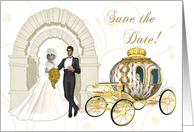 Save the Date Carriage card