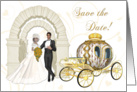Save the Date Carriage card