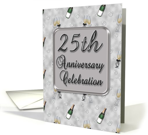 25th Anniversary Invitation card (441100)