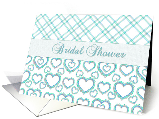 Bridal Shower Hearts Invitation card (444758)