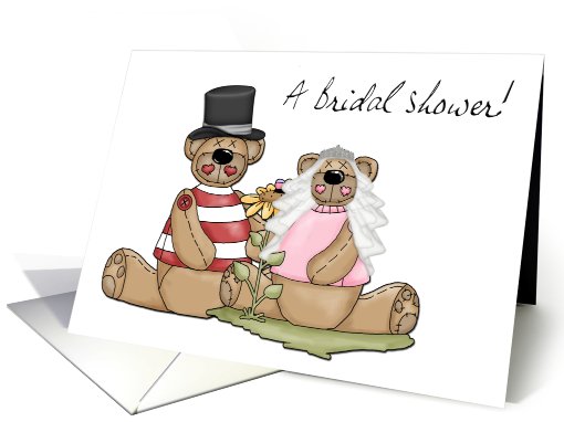 Bridal Shower Bears Invitation card (445360)