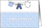 Baby Shower Boy Invitation card