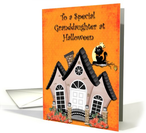 Halloween Granddaughter card (476020)