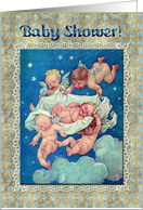 Baby Shower Angels card