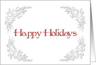 White Christmas Professional card