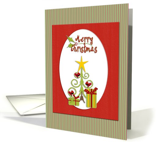 Christmas Tree Gifts card (498437)