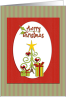 Christmas Tree Gifts card