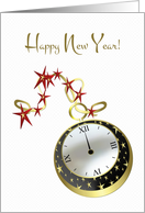 New Year Greeting card