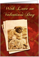 Vintage Photo Valentine card