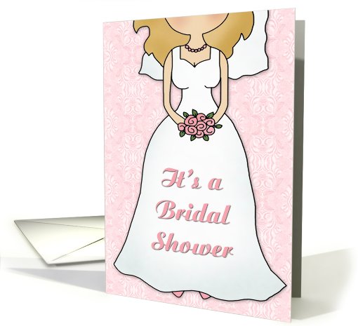 Bridal Shower Gown card (608279)