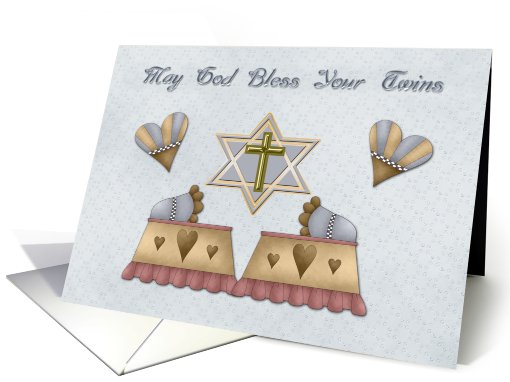 Interfaith Twin Blessing card (615306)