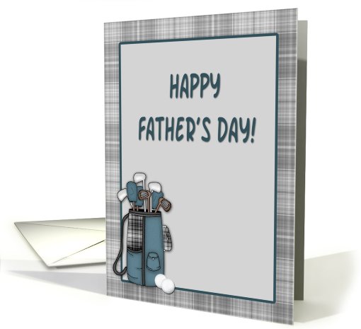 Father's Day Golf card (630208)