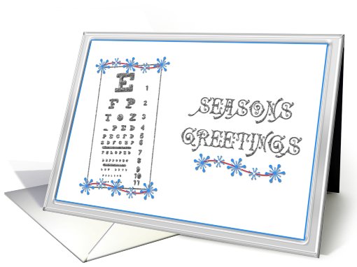 Optometrist Holiday card (678840)