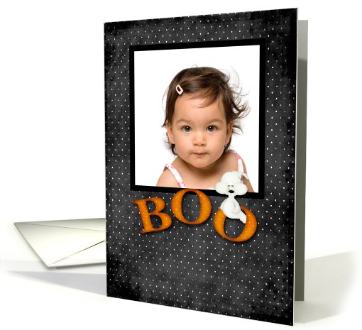 Halloween Boo Photo card (848843)