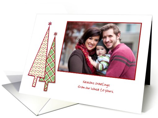 Christmas Tree Photo card (849393)