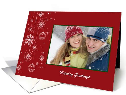 Christmas Ornaments Photo card (849577)