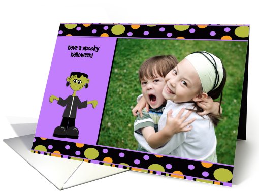 Halloween Ghoul Photo card (851002)