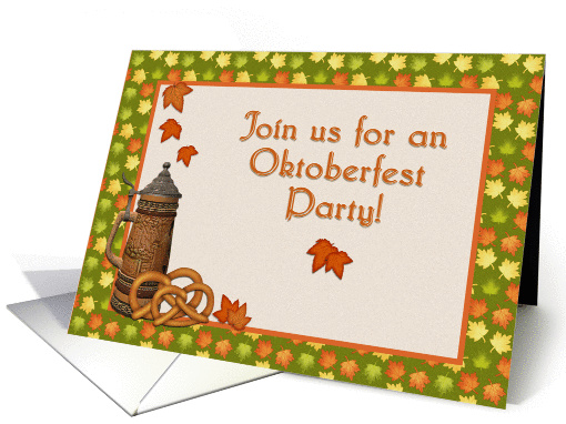 Oktoberfest Party Invitation card (854205)