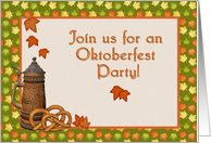 Oktoberfest Party Invitation card