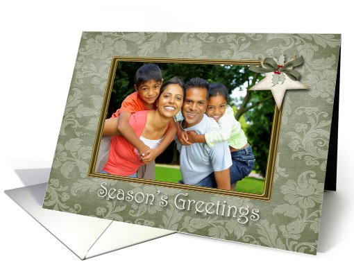 Christmas Star Photo card (858554)