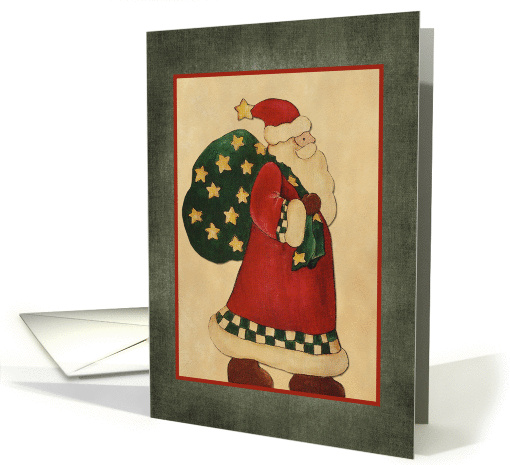 Santa Claus, Vintage Look card (869007)