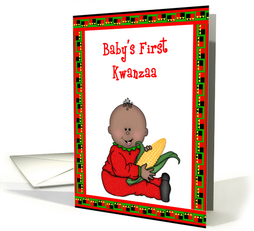 Baby Boy, First Kwanzaa card (870549)