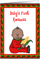 Baby Boy, First Kwanzaa card