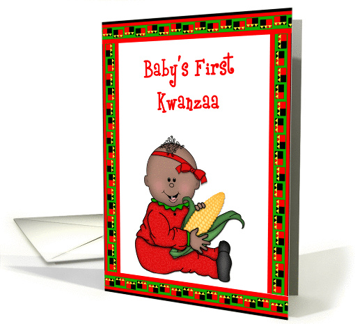 Baby Girl, First Kwanzaa card (870550)