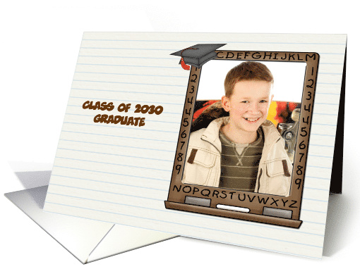 Customize Blackboard, Graduation Photo card (919716)