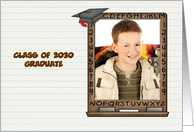 Customize Blackboard, Graduation Photo Card