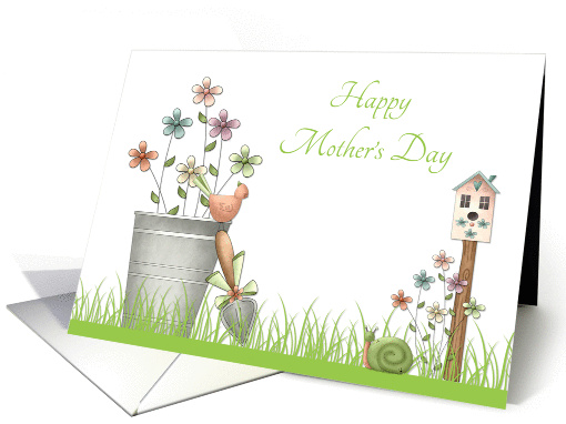 Spring Garden, Mothers Day card (921472)