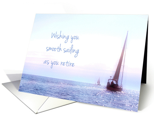 Sailboat Retirement card (925413)