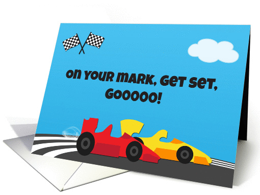 Race Cars, Birthday Party Invitation card (928175)