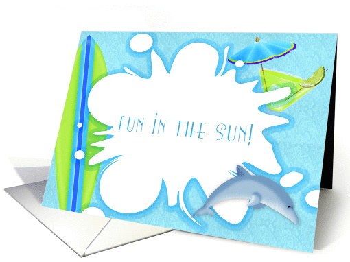 Summer Splash, Party Invitation card (928294)