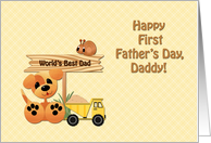 Happy First Father’s Day, Toys card