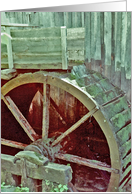 Water Wheel card