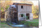 Hardy Mill in October card