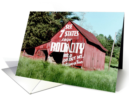 See Rock City Barn card (224737)