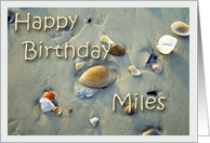 Happy Birthday Miles card