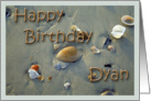 Happy Birthday Dyan card