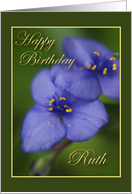 Happy Birthday Ruth card
