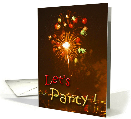Let's Party ! card (253999)