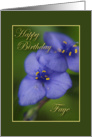 Happy Birthday Faye card